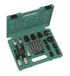 JONNESWAY 22PCS 1/2" DR.ALTERNATOR INSERT BIT SOCKET SET